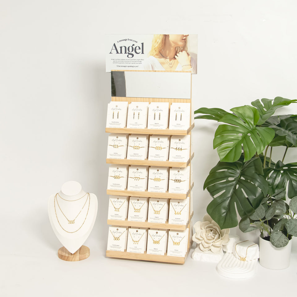 Angel Number Jewelry Display Set / BND0076