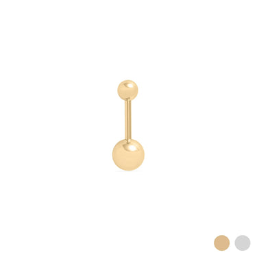 Wholesale jewelry 18K Gold PVD Stainless Steel Belly Button Ring- gold main 
