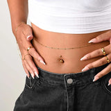 Wholesale jewelry 18K Gold PVD Stainless Steel Belly Button Ring- gold model 