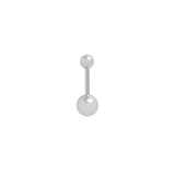 Wholesale jewelry 18K Gold PVD Stainless Steel Belly Button Ring- stainless main 