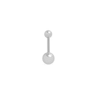 Wholesale jewelry 18K Gold PVD Stainless Steel Belly Button Ring- stainless main 