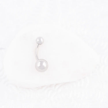 Wholesale jewelry 18K Gold PVD Stainless Steel Belly Button Ring- stainless studio
