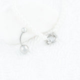 Wholesale jewelry 18K Gold PVD Stainless Steel Belly Button Ring- stainless studio 