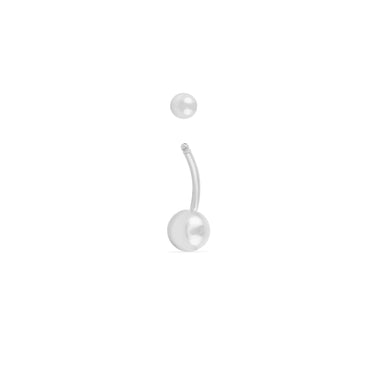 Wholesale jewelry 18K Gold PVD Stainless Steel Belly Button Ring- stainless function photo- screw top 