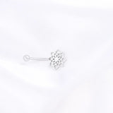 Wholesale jewelry 18K Gold PVD Stainless Steel Mandala Charm Belly Button Ring- stainless studio