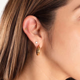 Wholesale jewelry 18K Gold PVD Stainless Steel CZ Stone 8mm Nose Stud- model 