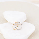 Wholesale jewelry 18K Gold PVD Stainless Steel Hoop Nose Ring - studio