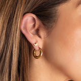 Wholesale jewelry 18K Gold PVD Stainless Steel Sunburst Butterfly Nose Stud- gold model 