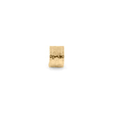 Wholesale jewelry 18K Gold Stainless Steel Hammered Ear Cuff - gold main (standing)