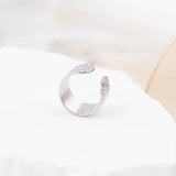 Wholesale jewelry 18K Gold Stainless Steel Hammered Ear Cuff - stainless studio 