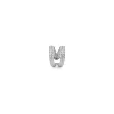 Wholesale jewelry 18K Gold Stainless Steel Braided Ear Cuff- stainless main (standing) 