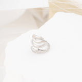 Wholesale jewelry 18K Gold Stainless Steel Snake Crawler Ear Cuff- stainless studio 