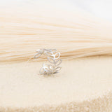 Wholesale jewelry 18K Gold Stainless Steel Oval Ear Cuff - stainless studio 