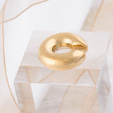 Wholesale jewelry 18K Gold Stainless Steel Statement Ear Cuff - gold studio 