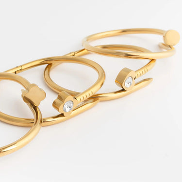 Gold Bangle Bracelet Bundle