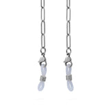 Silver Paperclip Sunglass Chain 
