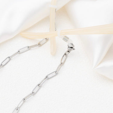 Silver Paperclip Sunglass Chain 