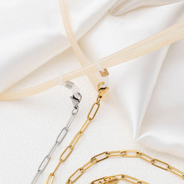Gold and Silver Paperclip Sunglass Chains 