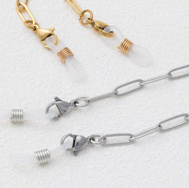 Gold and Silver Paperclip Sunglass Chains 