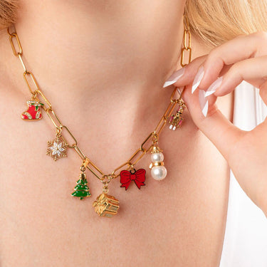 Wholesale Jewelry Holiday Charm Bundle- Gold model 