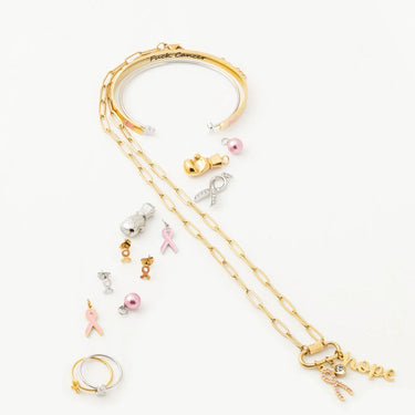 Wholesale jewelry 18K Gold PVD Stainless Steel Hope Necklace- collection 