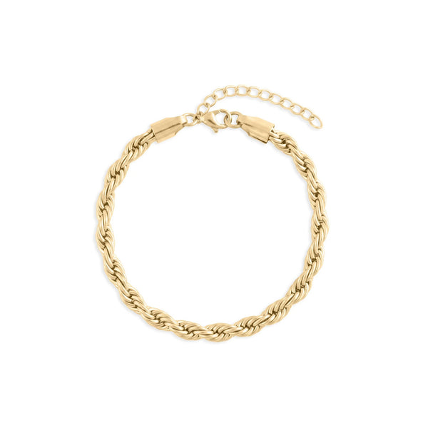 Wholesale jewelry 14K Gold Filled Plus™ Rope Chain Bracelet- Main  