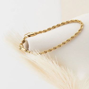 Wholesale jewelry 14K Gold Filled Plus™ Rope Chain Bracelet- Studio  