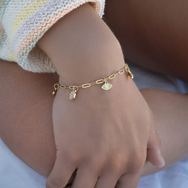 Hamsa & Evil Eye Charm Bracelet
