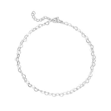 Intertwined Hearts Anklet