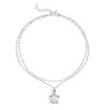 Sea Turtle Charm Anklet