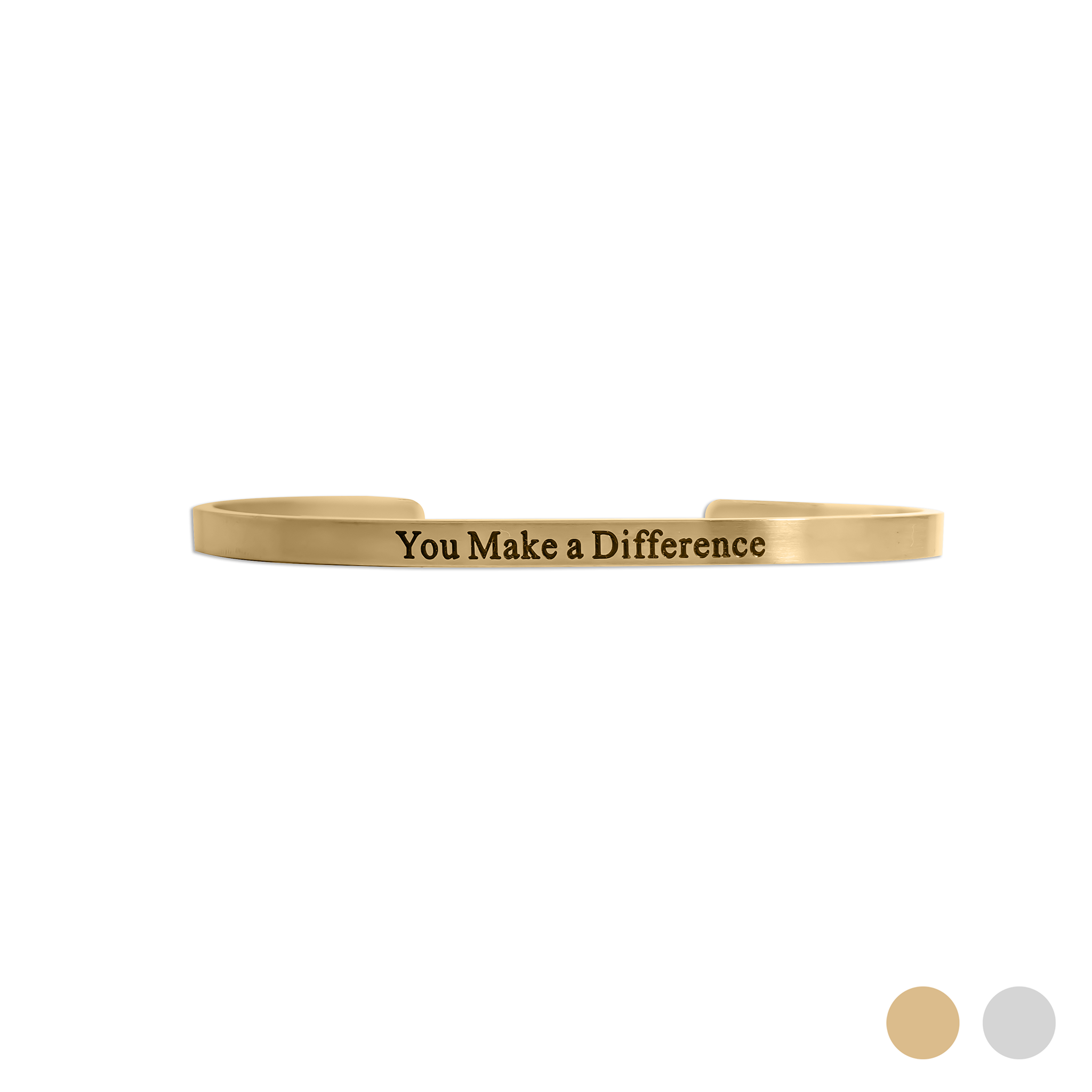 Gold / You Make a Difference Bracelet / BRJ1034