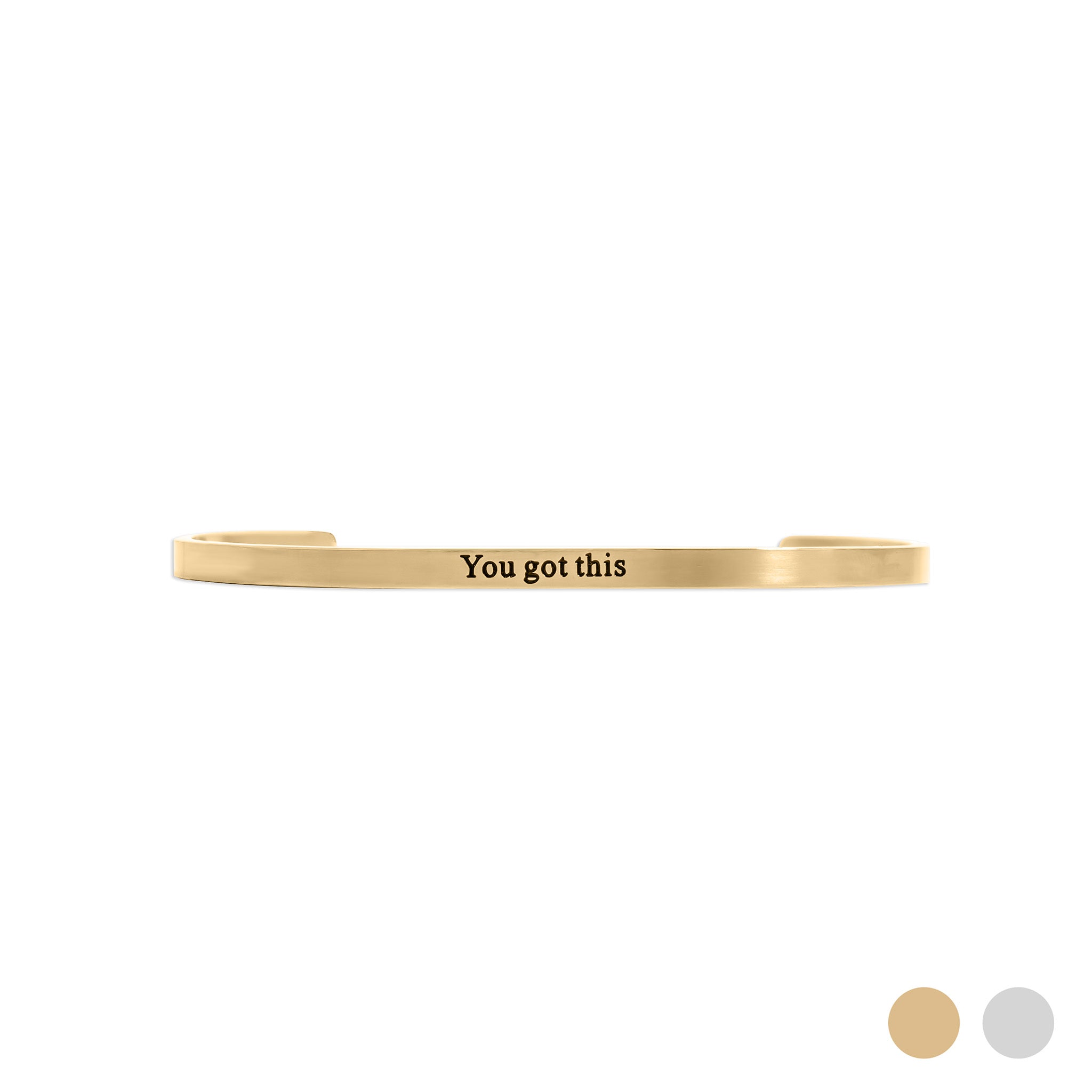 Gold / “You got this” Bracelet / BRJ1035