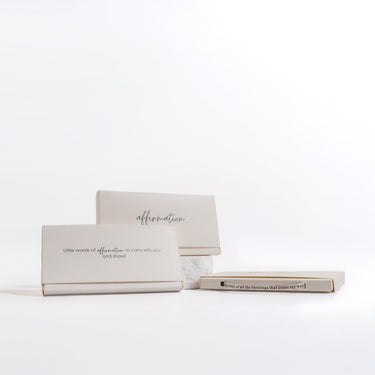 Silver / 18K Gold PVD I am worthy of all the blessings that come my way / BRJ1041 / Packaging
