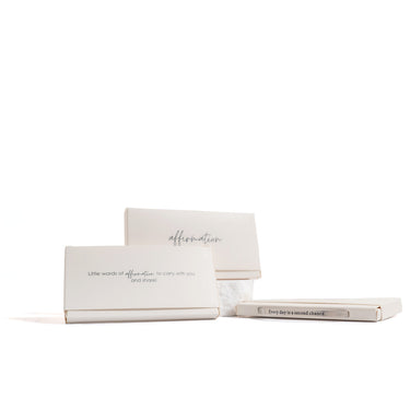18K Gold PVD Every day is a second chance packaging