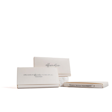 18K Gold PVD "Stay positive. Work hard. Make it happen" Engraved Bangle Bracelet / Packaging