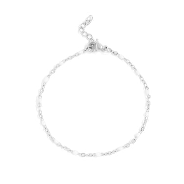 White Confetti Bracelet 