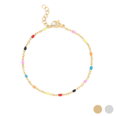 Muti Color Confetti Bracelet