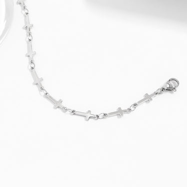 Cross Chain Bracelet 