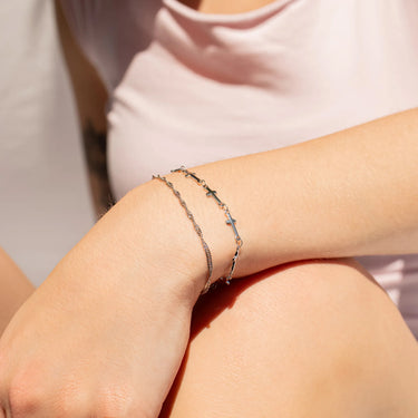 Cross Chain Bracelet 