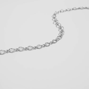 Hammered Oval Necklace