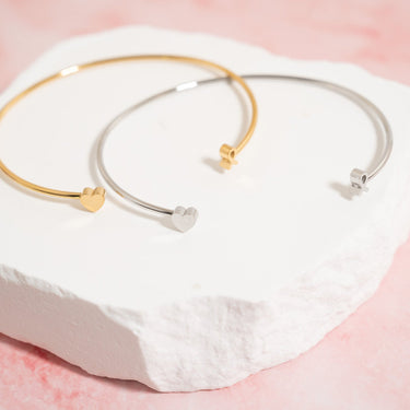 Adjustable Cuff with Cancer Ribbon Charm