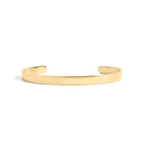 Wholesale jewelry 18K Gold PVD Stainless Steel Adjustable Bangle F*ck Cancer - gold main ( front view)
