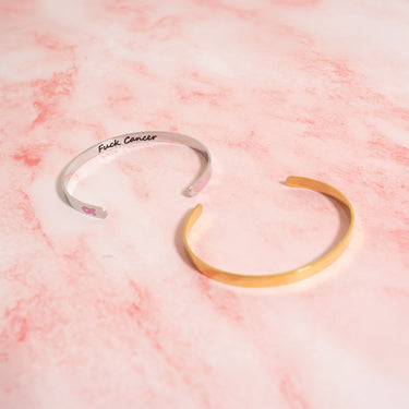Adjustable Bangle F*ck Cancer