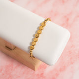 Fighter Metal Bead Bracelet