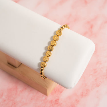 Fighter Metal Bead Bracelet