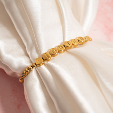 Fighter Metal Bead Bracelet