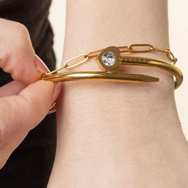 Gold Bangle Bracelet Bundle