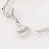Wholesale jewelry 18K Gold PVD Stainless Steel Horsebit Buckle Bangle Bracelet - stainless studio 