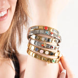 Wholesale jewelry 18K Gold PVD Stainless Steel Football Italian Charm- collection model
