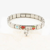 Wholesale jewelry 18K Gold PVD Stainless Steel Yin Yang Italian Charm- studio